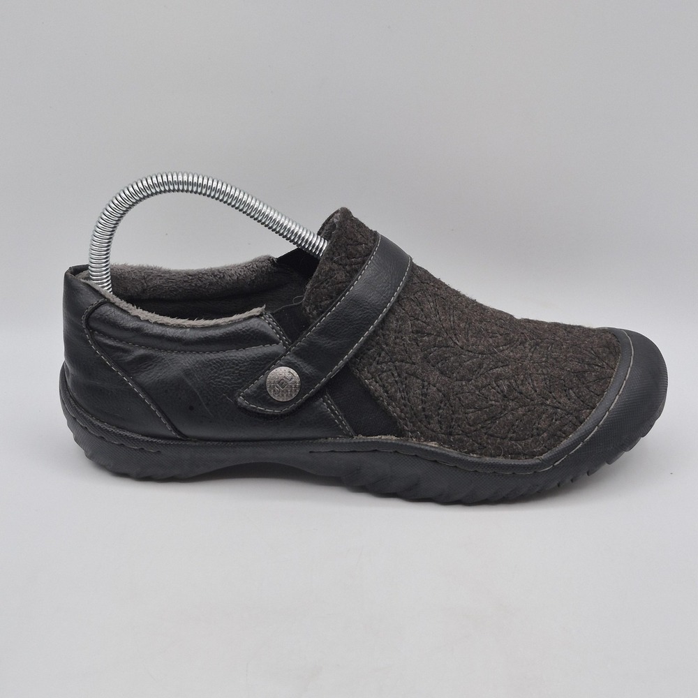 JBU by‎ Jambu Shoes Womens Size 9.5 Black Blakely Faux Fur Clog Mule JB16BLK01 - Picture 4 of 13